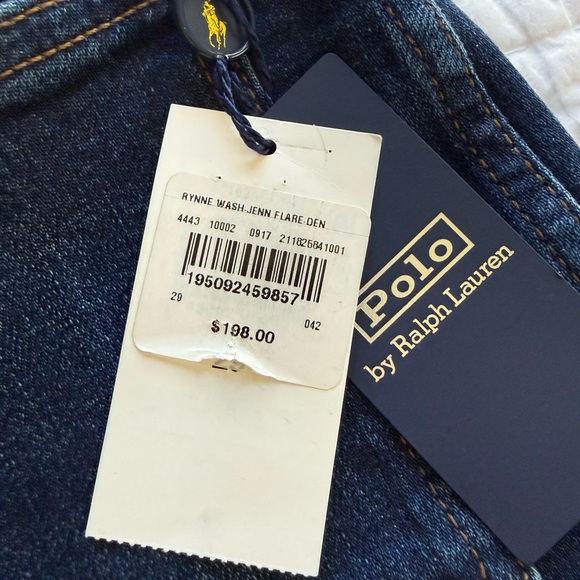 Polo by Ralph Lauren NWT Jenn Flare Jeans Size 29 PRICED TO SELL✨✨ - Picture 7 of 16
